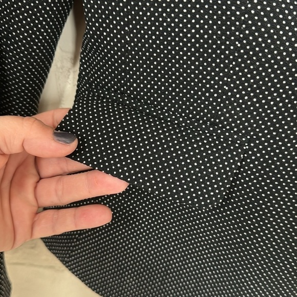 Ann Taylor blazer polka dot 0 petite NeW lined suit coat jacket - Picture 5 of 8